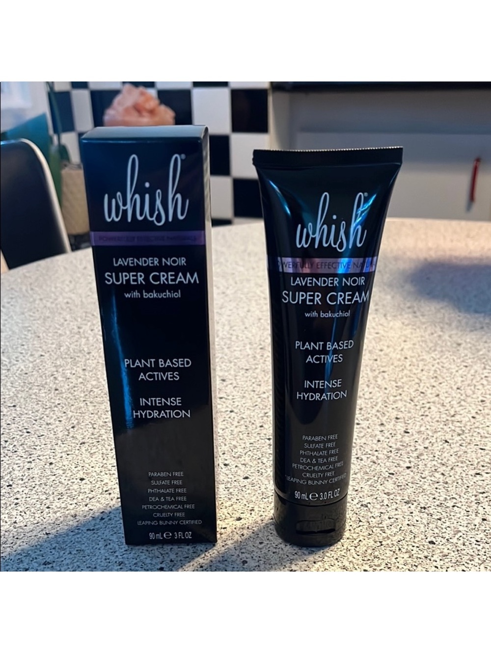 whish Lavender Noir Super Cream - Black with Lavender Accent